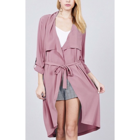 Tops - 3/4 Roll up Sleeves Shawl